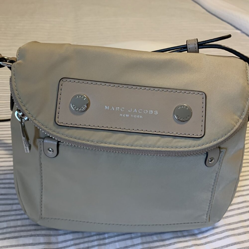 Marc Jacobs Nylon Mini Natasha Crossbody Tan NWOT